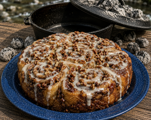 Dutch Oven Cinnamon Roll Bake (Dutch Oven)