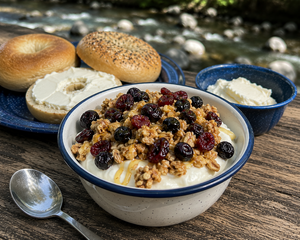 Cold Camp Granola Yogurt Parfait