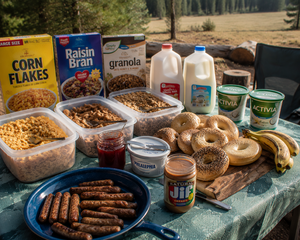River Runner's Cold Cereal Spread