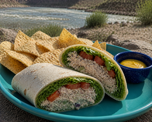 Colorado River Tuna Salad Wraps