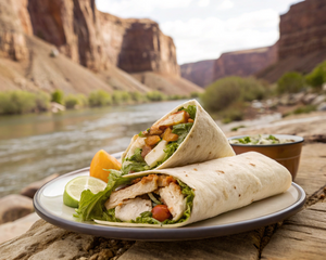 Chicken Caesar Wraps