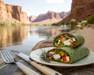 Veggie Wraps with Hummus