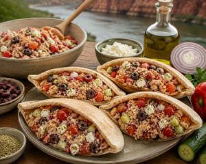 Mediterranean Tuna Pitas