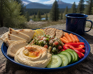 Tabouli & Hummus Lunch Spread