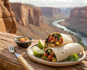 Mexi Bean & Cheese Wraps