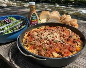 Canyon Spaghetti with Italian Sausage