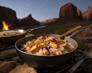 Night-Sky Stir Fry with Chicken & Rice