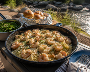 Shrimp Scampi with Angel Hair