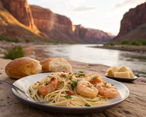 Shrimp Scampi with Angel Hair