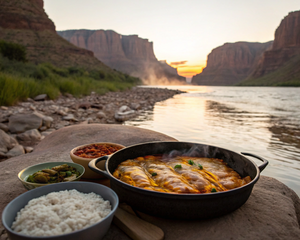 Dutch Oven Chicken Enchiladas (Dutch Oven)