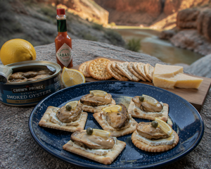 Smoked Oysters & Crackers