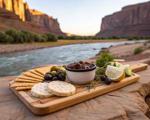 Olive Tapenade & Cracker Board