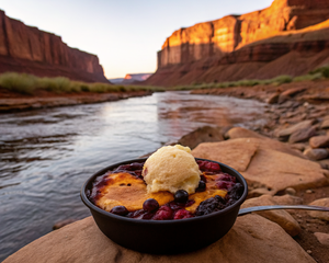 Dutch Oven Blackberry Cobbler (Dutch Oven)