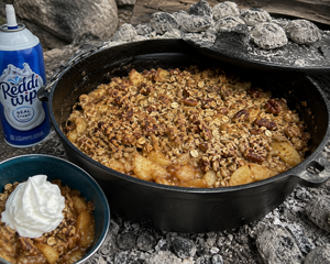 Dutch Oven Cinnamon Apple Crisp (Dutch Oven)