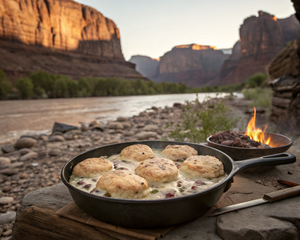 Biscuits & Gravy (Dutch Oven)