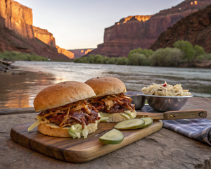 Slow River Pulled Pork Sandwiches (Make Ahead)