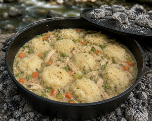 Chicken & Dumplings (Dutch Oven)