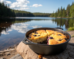 Blueberry Dutch Oven Cake (Dutch Oven)