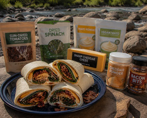 Bacon and Sun-Dried Tomato Wraps