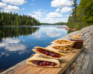 Peanut Butter and Jam Pitas