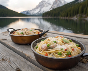 Fettuccine Alfredo with Chicken