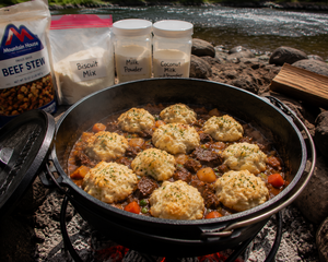 Beef Stew with Dumplings (Dutch Oven)