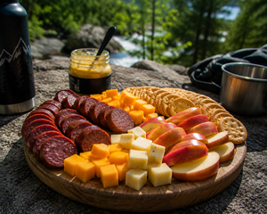 Summer Sausage Charcuterie Lunch