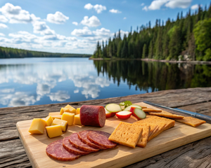 Summer Sausage Charcuterie Lunch