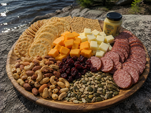 Crackers, Cheese and Nuts Happy Hour
