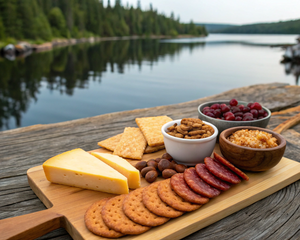 Crackers, Cheese and Nuts Happy Hour