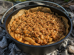 Dutch Oven Apple Crisp (Dutch Oven)