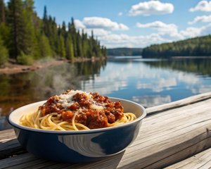 Shoreline Spaghetti with Meat Sauce