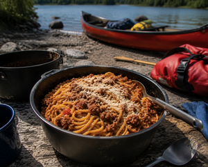 Shoreline Spaghetti with Meat Sauce