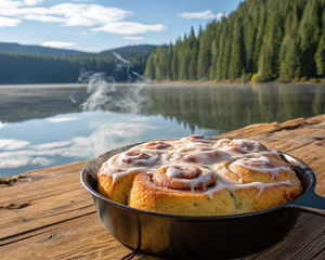 Cinnamon Roll Cake (Dutch Oven)
