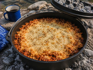 Dutch Oven Meat Lasagna (Dutch Oven)