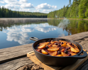 Campfire Baked Cinnamon Apples (Dutch Oven)