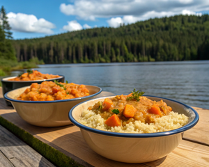 Peanut Stew with Couscous