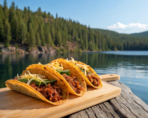 Dehydrated Taco Meat Tacos