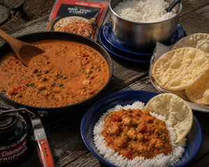 Red Thai Curry with Rice