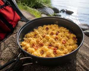 Bacon and Egg Scramble