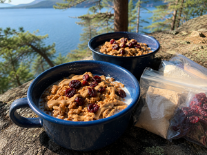 Peanut Butter Granola with Dried Fruit