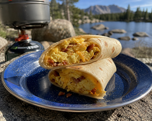 Tortilla Egg and Cheese Wrap