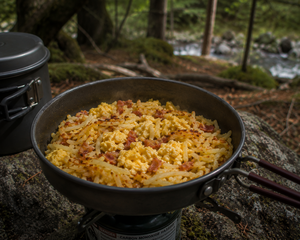 Hash Browns and Egg Scramble