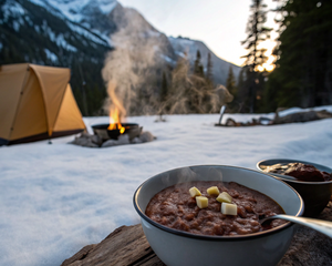 Powdered Milk Hot Cocoa Oatmeal