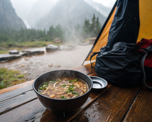 Instant Miso Soup with Ramen
