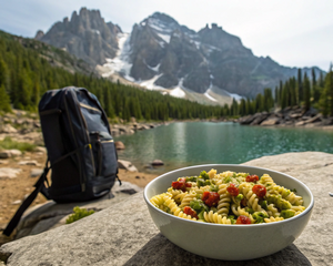 Nutty Pesto Pasta Salad