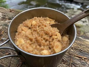 Apple Cinnamon Couscous Pudding
