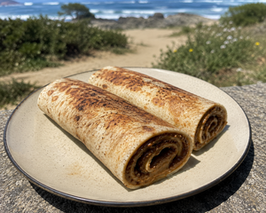 Cinnamon Tortilla Dessert Wrap