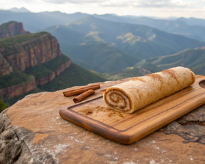 Cinnamon Tortilla Dessert Wrap