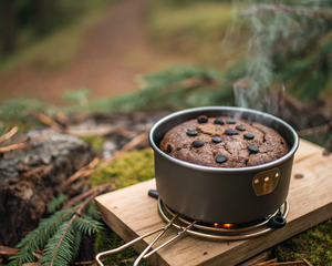 Chocolate Peanut Butter Mug Cake